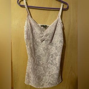 Lace tank top, xl, euc, worn once